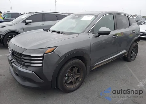 2025 Nissan Kicks Sv Fwd from USA, damaged, VIN 3N8AP6CA0SL336619